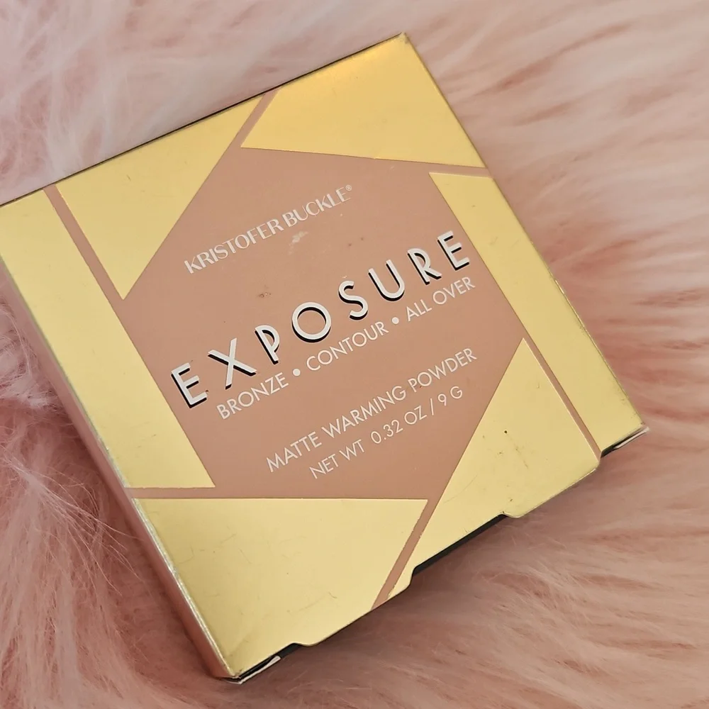 🆕️ KRISTOFER BUCKLE EXPOSURE MATTE WARMING POWDER (Light)